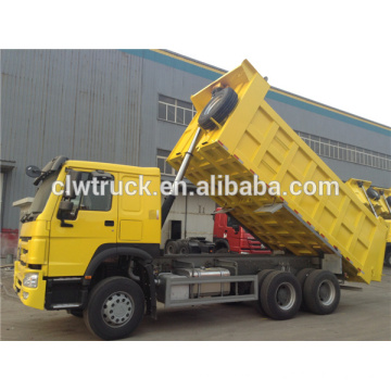 SINOTRUCK HOWO 6x4 371HP dump tipper truck export to Zimbabwe(RHD)